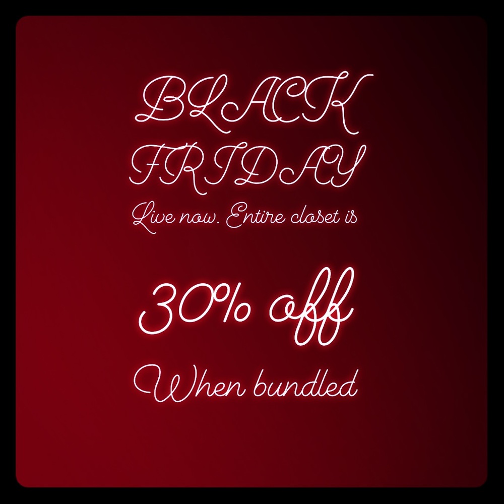 BLACK FRIDAY
